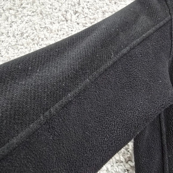 Patagonia Simple Synchilla Jacket Womens Medium Black Full Zip Fleece Logo READ - Picture 4 of 13